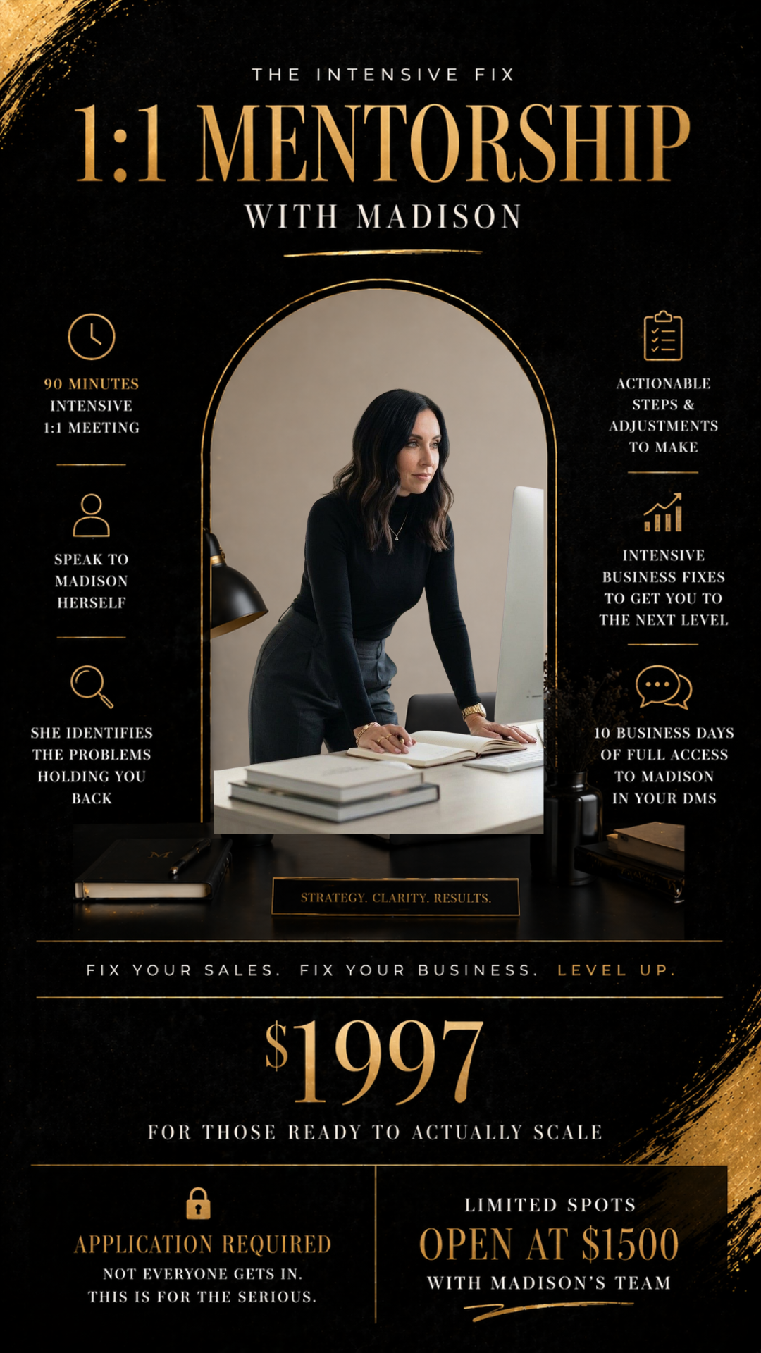 The Intensive Fix — 1:1 Mentorship with Madison